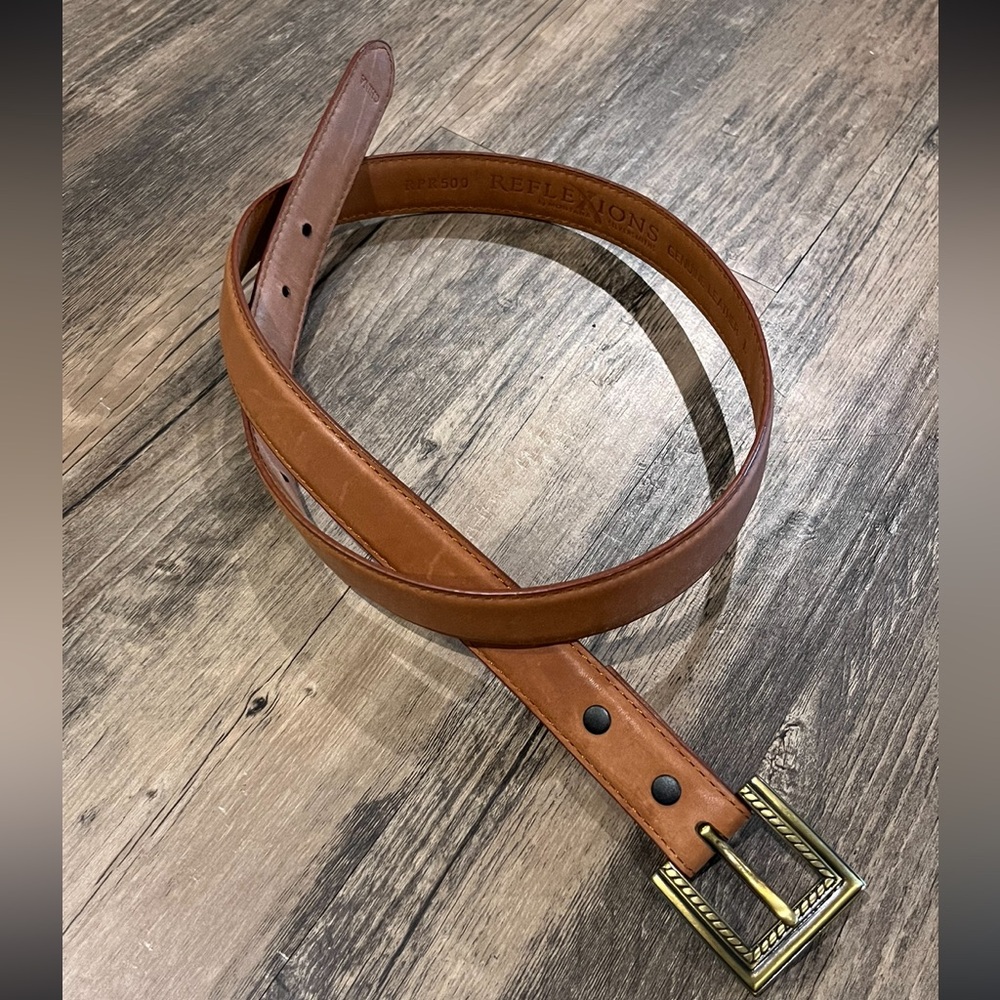 Montana Silversmith‎ Reflexions Leather Belt- PRP500- Women’s LARGE- Leather